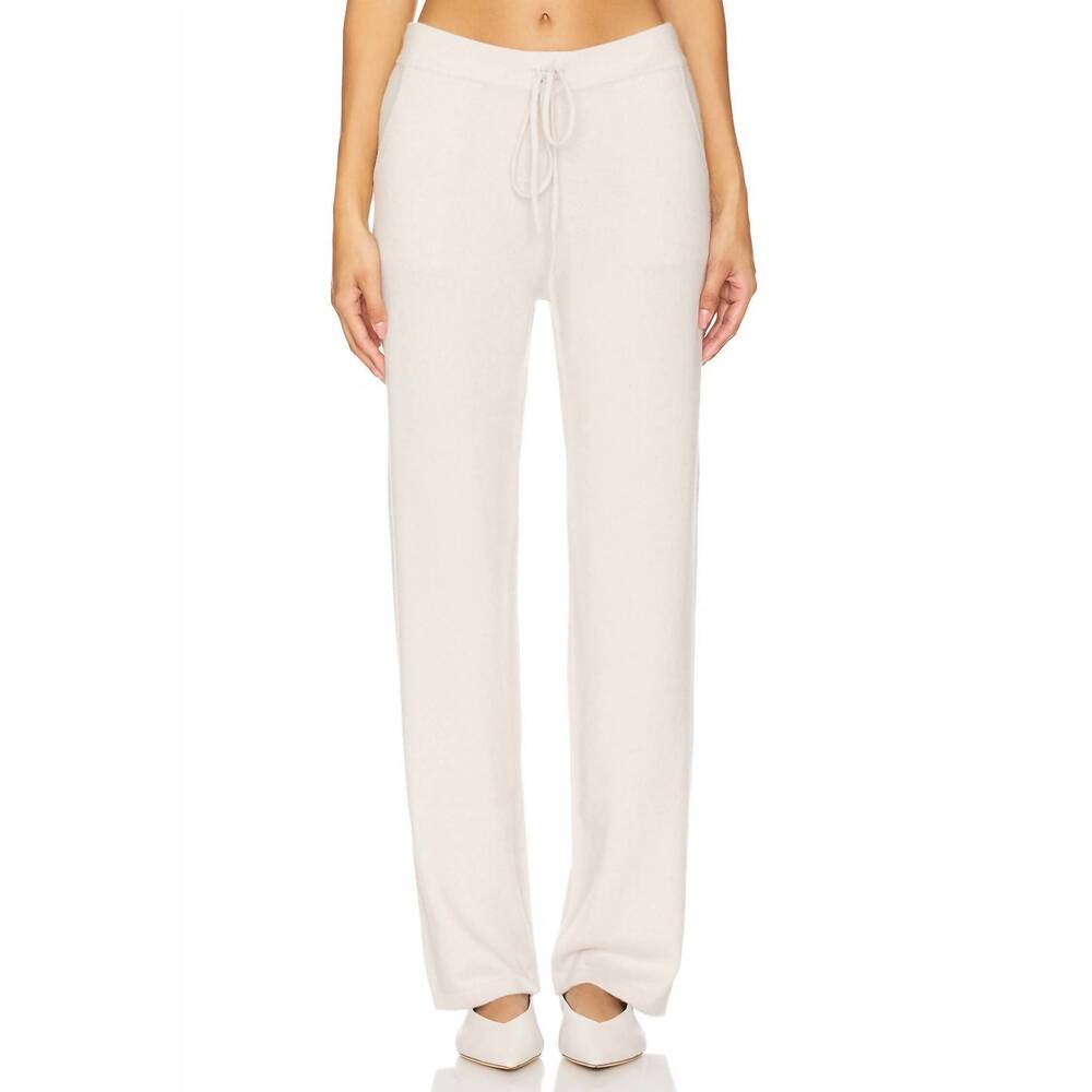 NEW W. CASHMERE bailey pants in fog